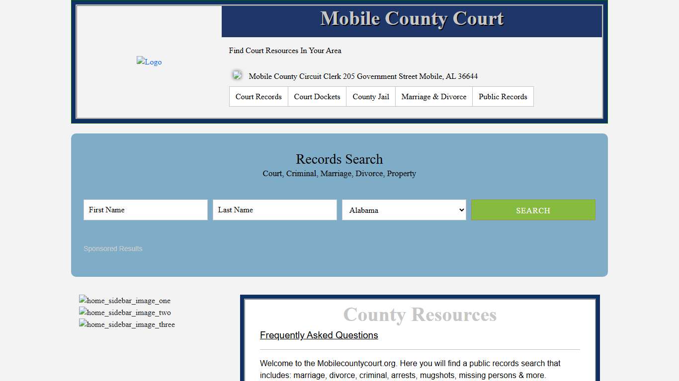 Mobile County Court Records Search